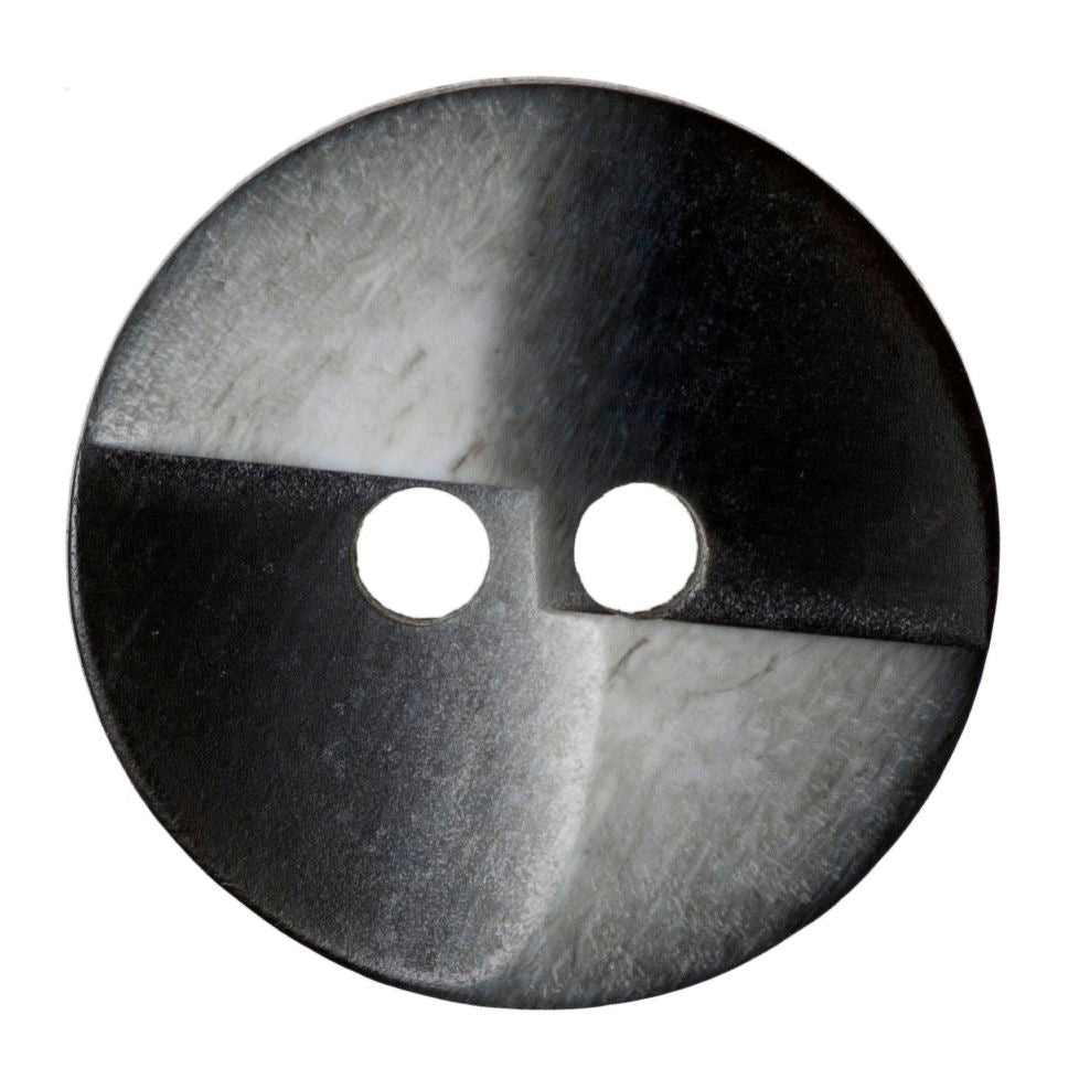 G4303-24-32 - BUTTON 2 HOLE WINDMILL SIZE 24 COL 32 GREY