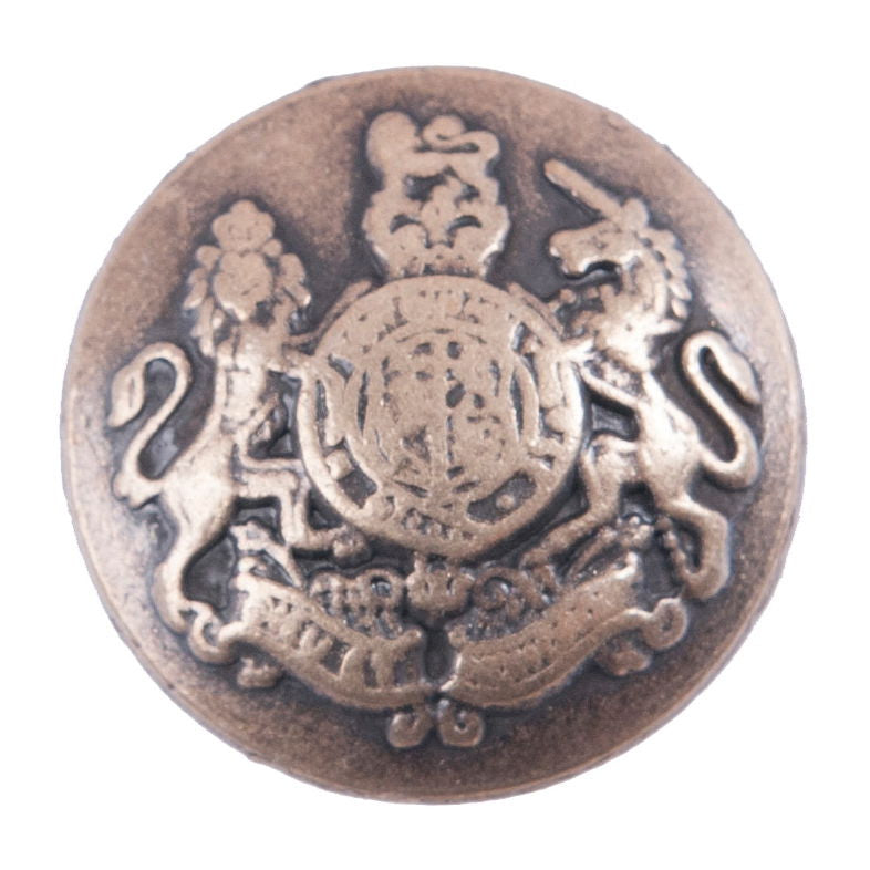 G4316-24-90 - BUTTON MILITARY METAL SIZE 24 COL 90 BRONZE (50)