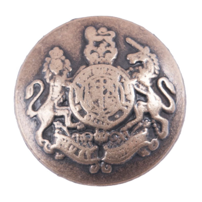 G4316-36-90 - BUTTON MILITARY METAL SIZE 36 COL 90 BRONZE (50)