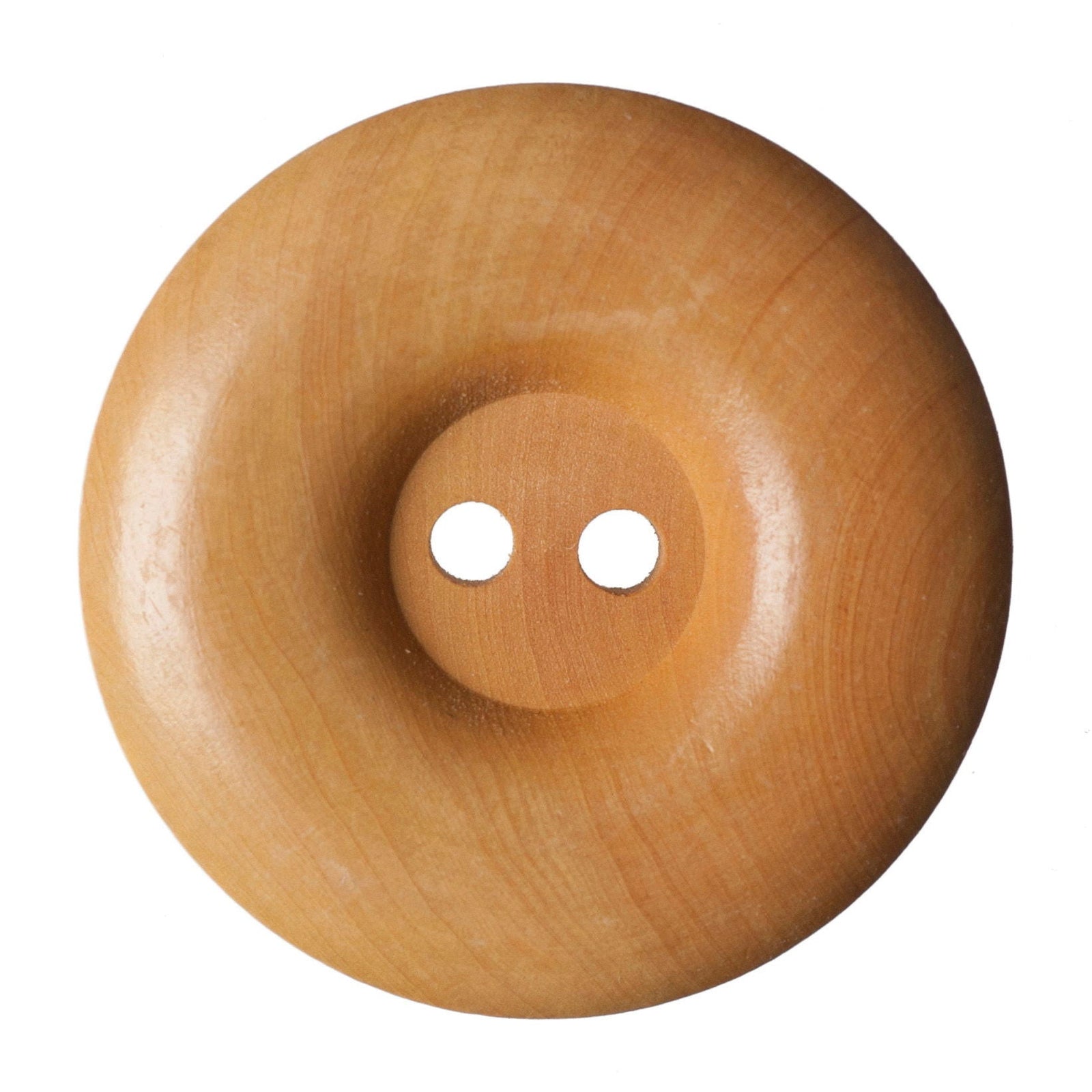 G4328-60 - BUTTON 2 HOLE CHUNKY WOODEN SIZE 60 X 50