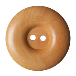 G4328-60 - BUTTON 2 HOLE CHUNKY WOODEN SIZE 60 X 50