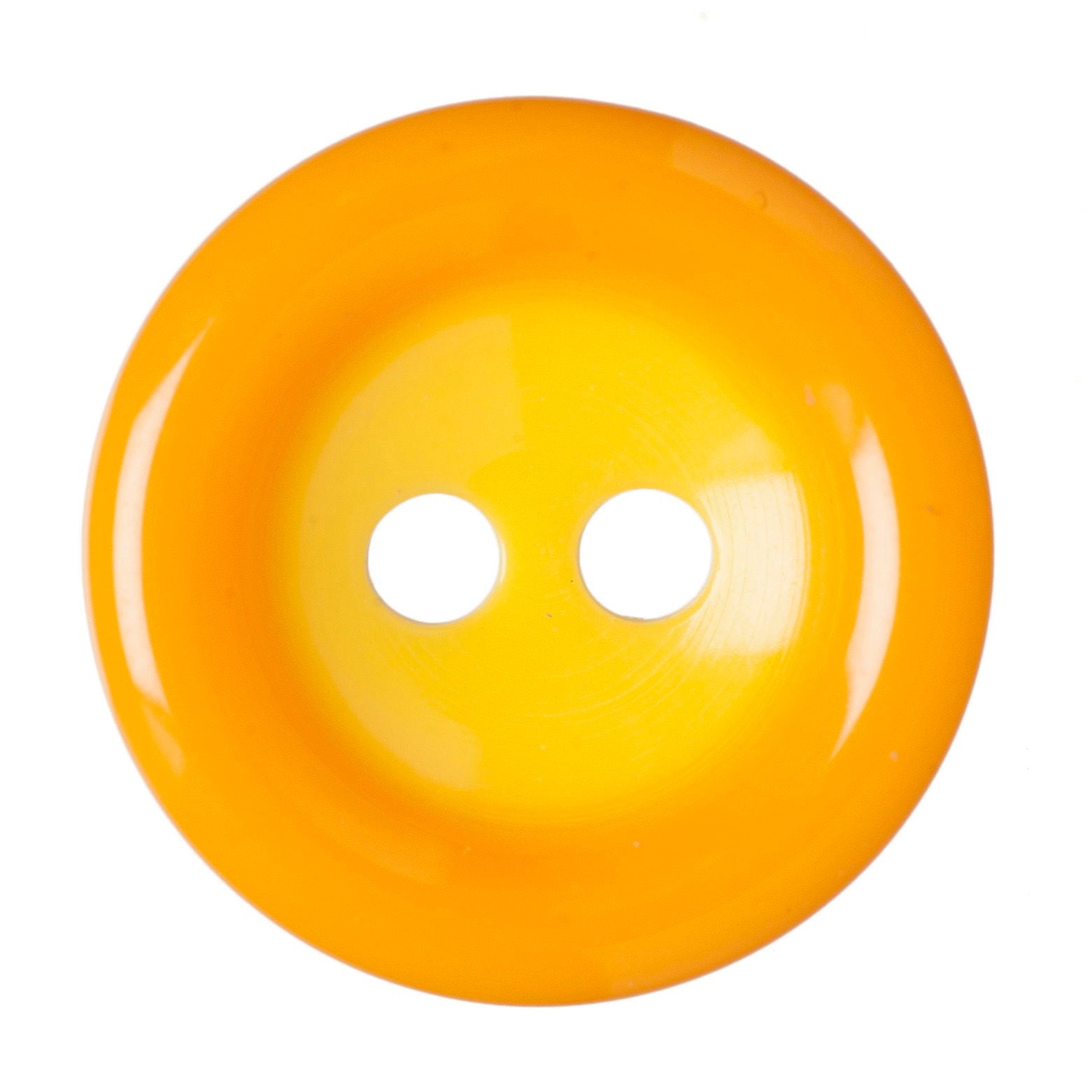G4359-18-4 - BUTTON 2 COLOUR (POLYESTER) COL 4 ORANGE (50)