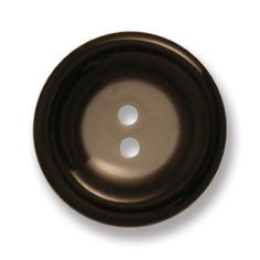 G4359-24-32 - BUTTON 2 COLOUR (POLY) COL 32 BROWN (PK50)