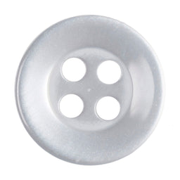 G701-18 - BUTTON 4 HOLE SHIRT SIZE 18 WHITE **2000**