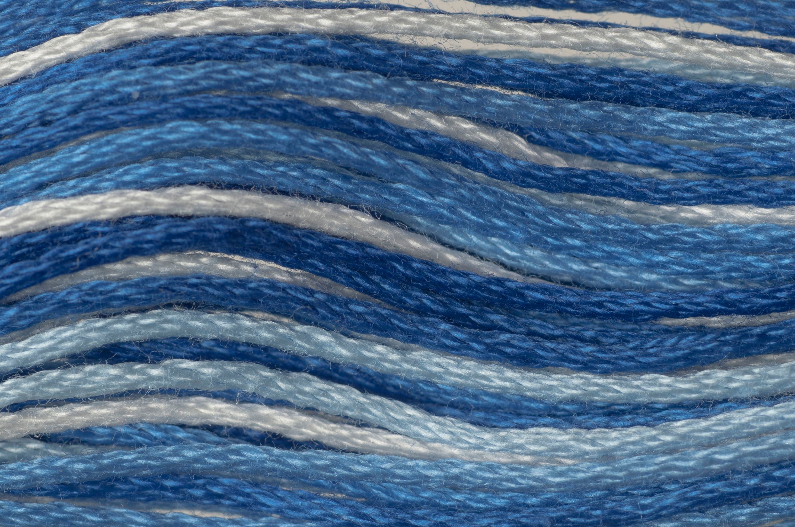 GE0055 - TRIMITS STRANDED COTTON 8m Col 55 PALE BLUE MIX