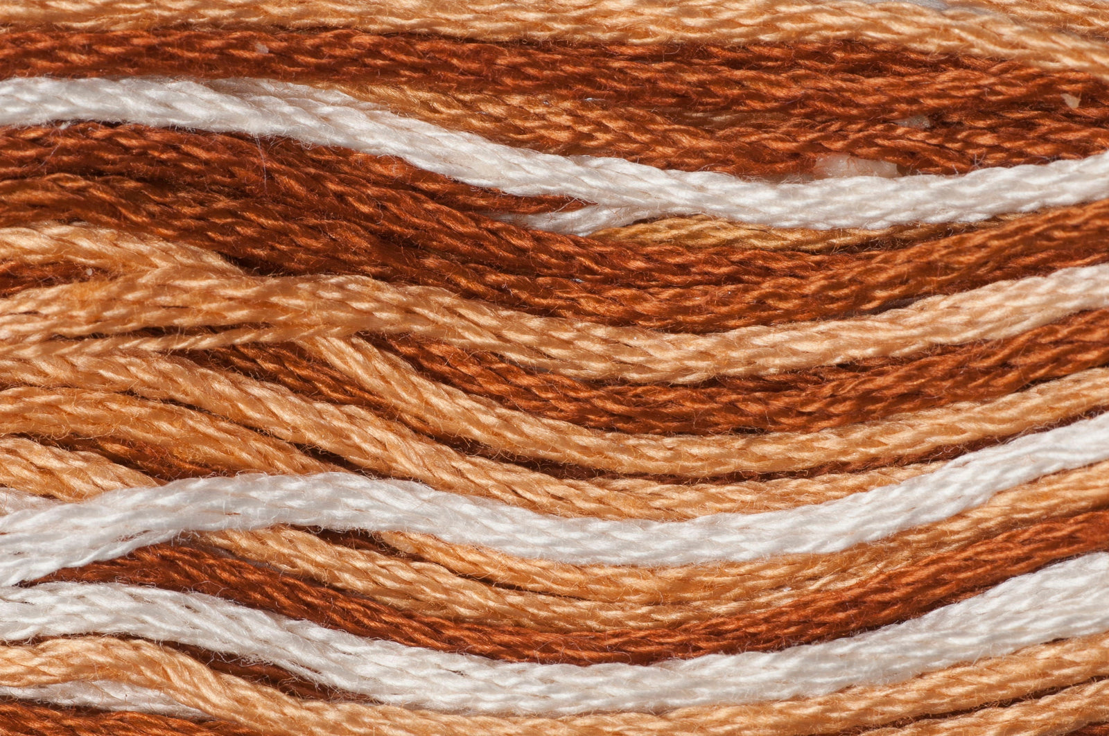 GE0099 - TRIMITS STRANDED COTTON 8m  Col 99 ORANGE/BROWN MIX