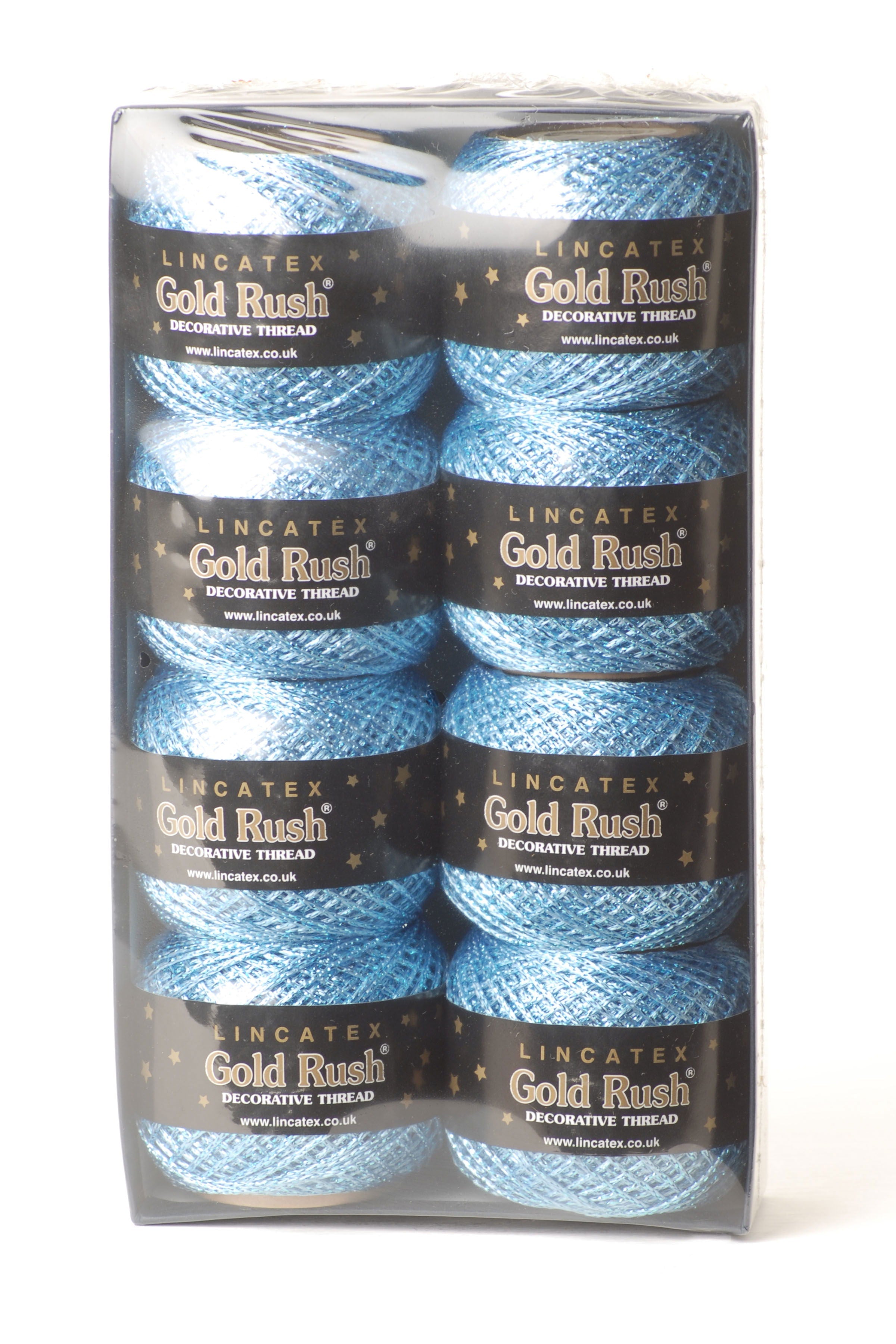 GRB-LB - BALLS - GOLDRUSH GLITTER 80m 42 LT BLUE