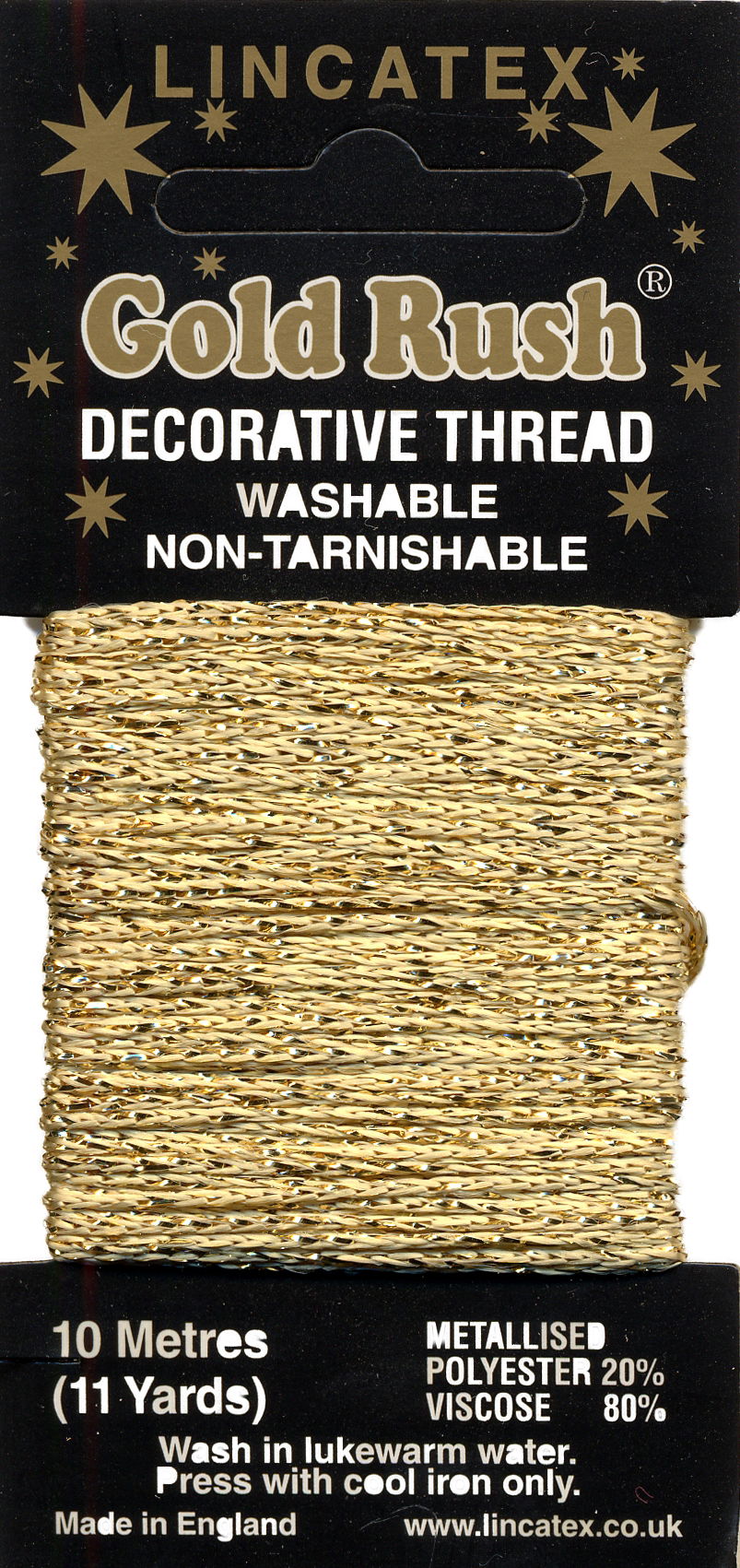 GRC-G - CARDS - GOLDRUSH GLITTER 10m 4 LT GOLD