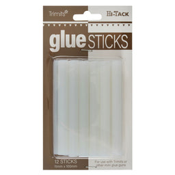GS14  HI TACK 12 GLUE STICKS - OPAQUE 11MM X 100MM (FOR MG140)