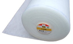 H630-10 FUSIBLE FLEECE LOW LOFT 90cm WHITE