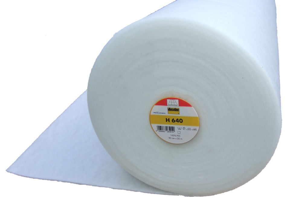 H640-10 FUSIBLE FLEECE MEDIUM LOFT 90cm X **30M**