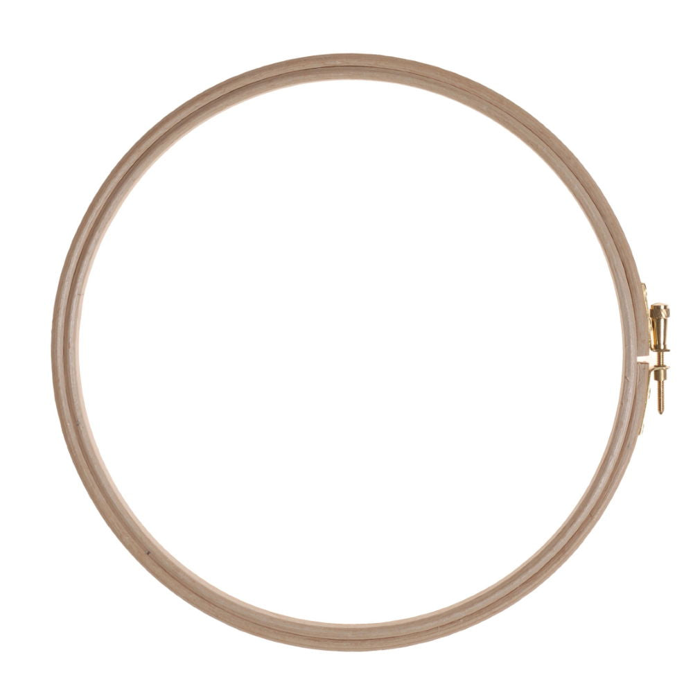 H8 - 20cm EMB RING W. SCREW (Beech) (Elbesee)