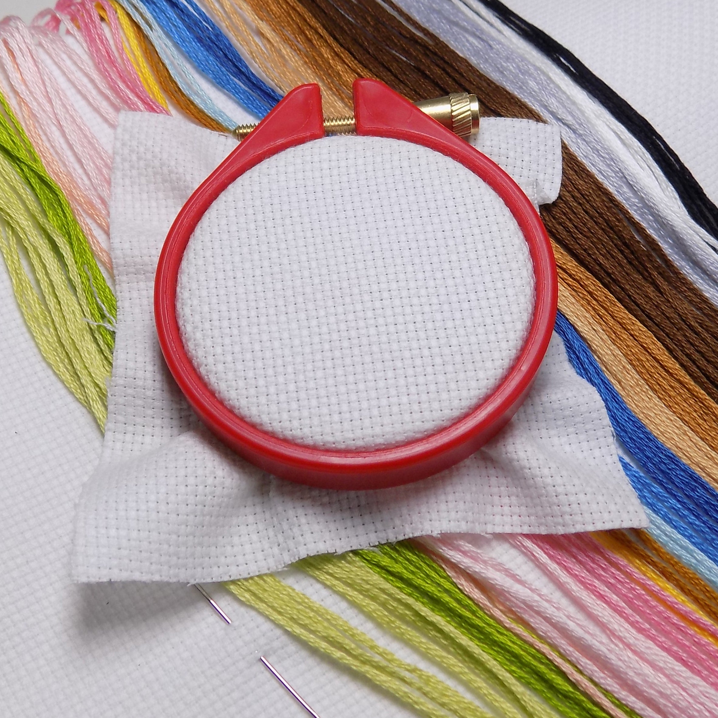 HA3 - MINI EMBROIDERY HOOP-DISPLAY FRAME 3 inch 75mm