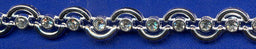 HK820S - WAVE/CRYSTAL TRIM SILVER (5m)