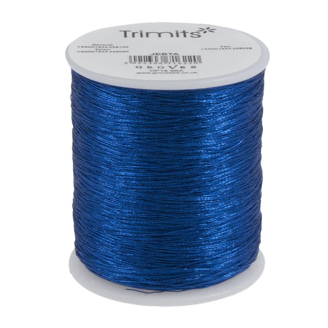 JEBTB - METALLIC EMB THREAD 40G X 182.88m ROYAL