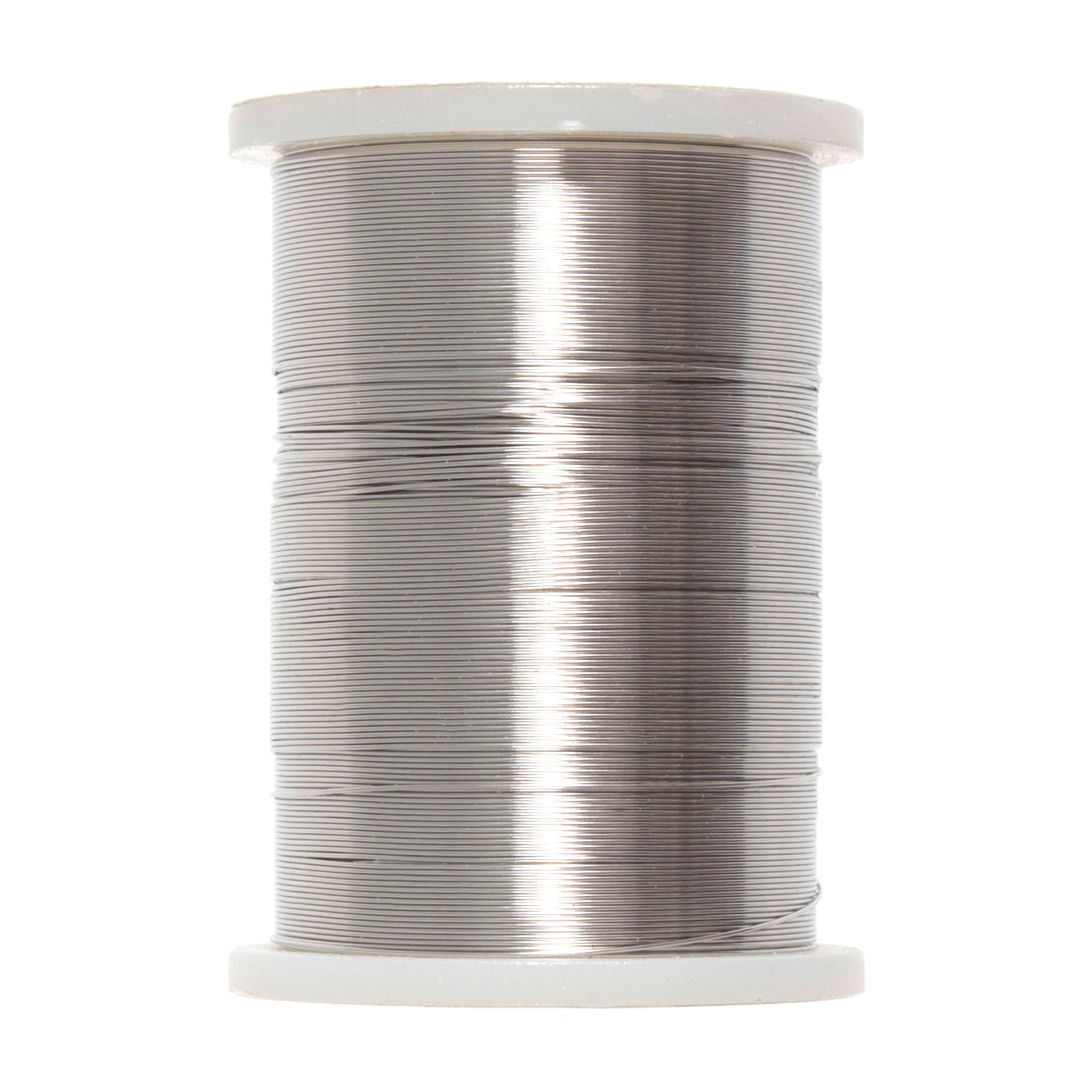JEBW2 - BEADING WIRES 34G X 21.94M REEL SILVER (galv iron)
