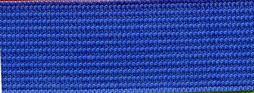 KN03-20RB - KNITTED ELASTIC 20mm ROYAL BLUE x 25M