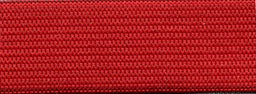 KN03-20R - KNITTED ELASTIC 20mm RED x 25M
