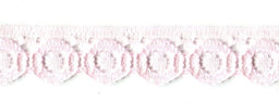 L129-P-25 - NYLON LACE PINK FLAT 12.5mm (25M)