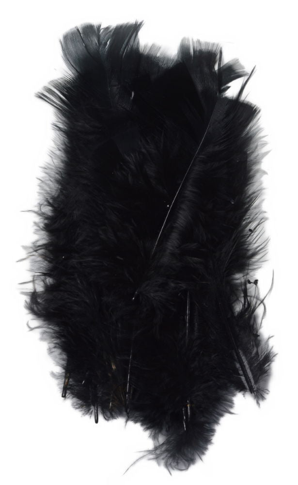 LBFB - LESUR INDIAN FEATHERS - BLACK