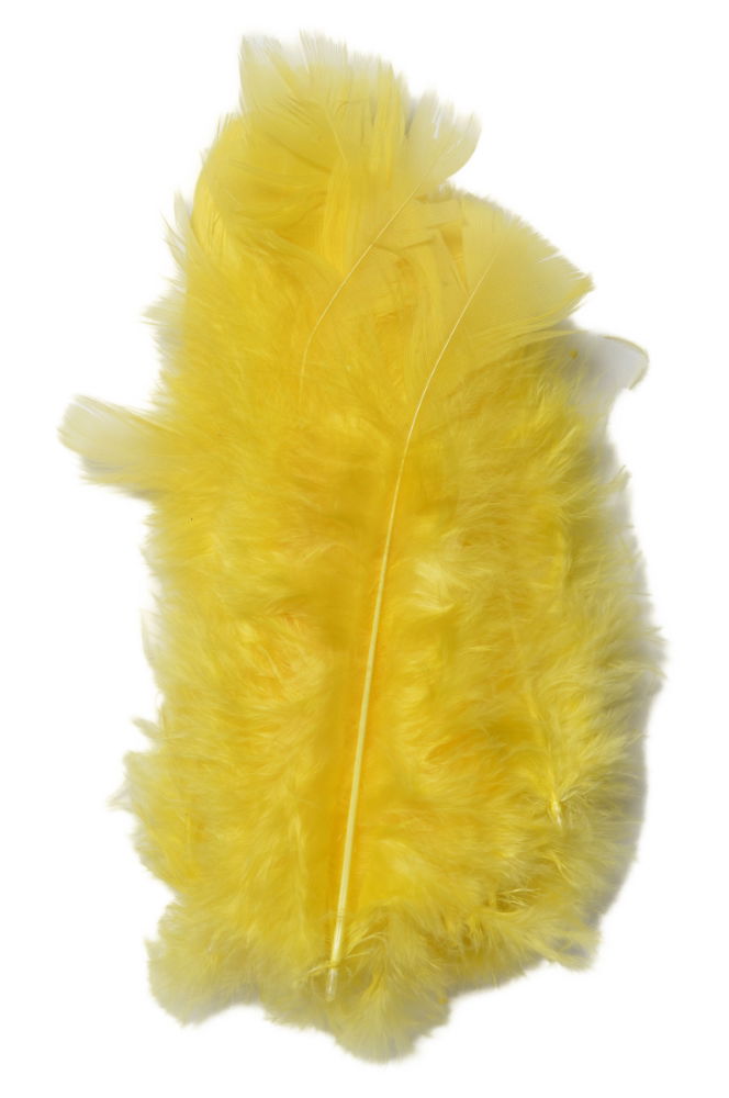 LBFY - LESUR INDIAN FEATHERS - YELLOW