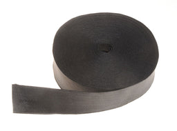LE6B - WOVEN LOOM ELASTIC 38mm (1.5 inch) BLACK