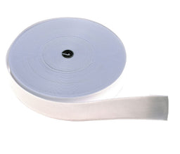 LE6W - WOVEN LOOM ELASTIC 38mm (1.5 inch) WHITE