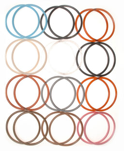 MAC5ASSTD - MACRAME RINGS 5 INCH ASSORTED (Elbesee)