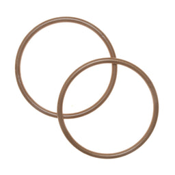 MAC5B - 12.7CM MACRAME RING - BRONZE (24) (Elbesee)