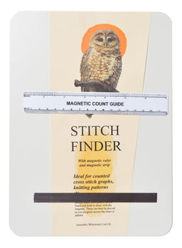 MAGST - MAGNETIC STITCH FINDER 28X20cm RULER+MAGNET