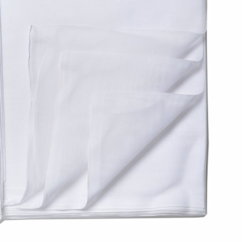 MFR - MUSLIN FLAME RETARD until washed 122 cm BLEACH (not for food)