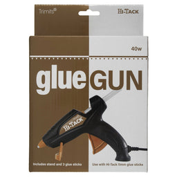 MG140  LARGE 40W HI TACK HIGH TEMP. GLUE GUN + 3 STICKS