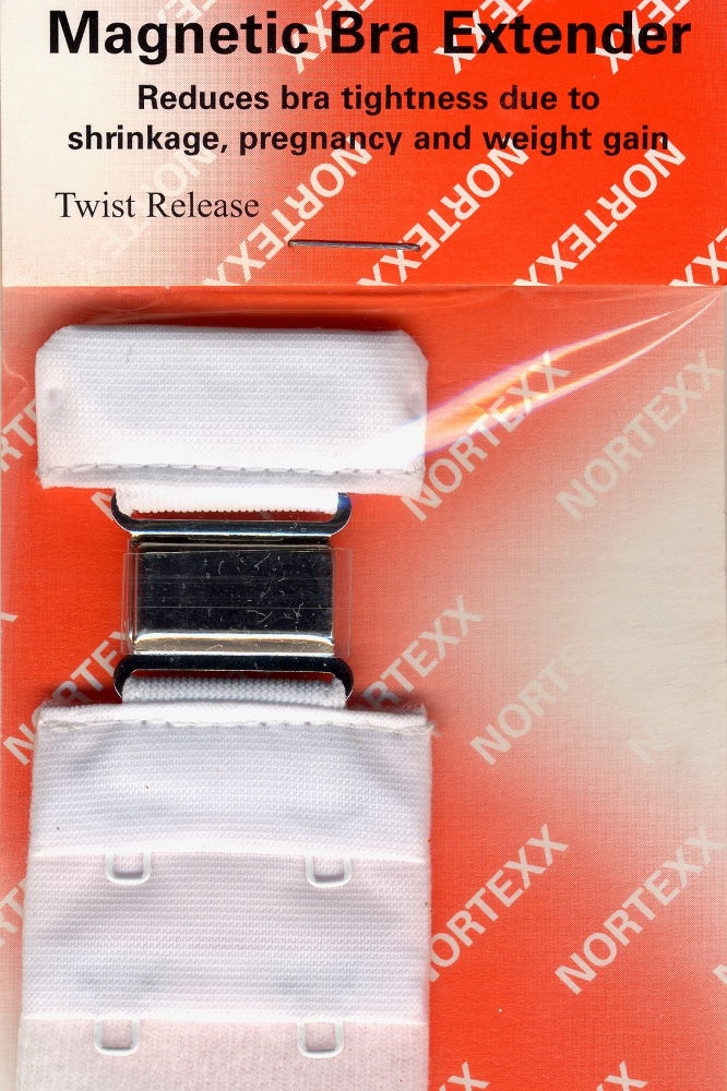 MNE-38 - NORTEXX MAGNETIC BRA EXT 38 mm WHITE