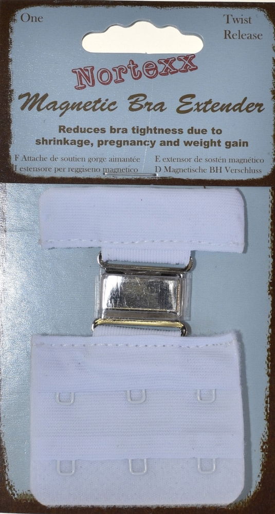 MNE-51 - NORTEXX MAGNETIC BRA EXT 51 mm WHITE