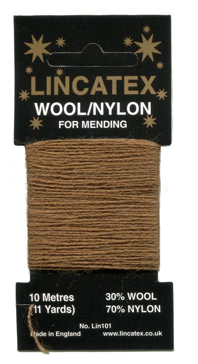 MW-K - GOLDRUSH MENDING WOOL KHAKI (10m)