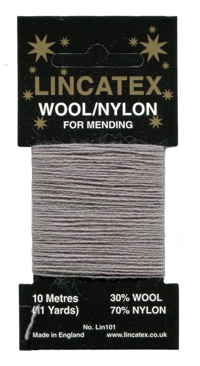 MW-LG - GOLDRUSH MENDING WOOL LT GREY (10m)