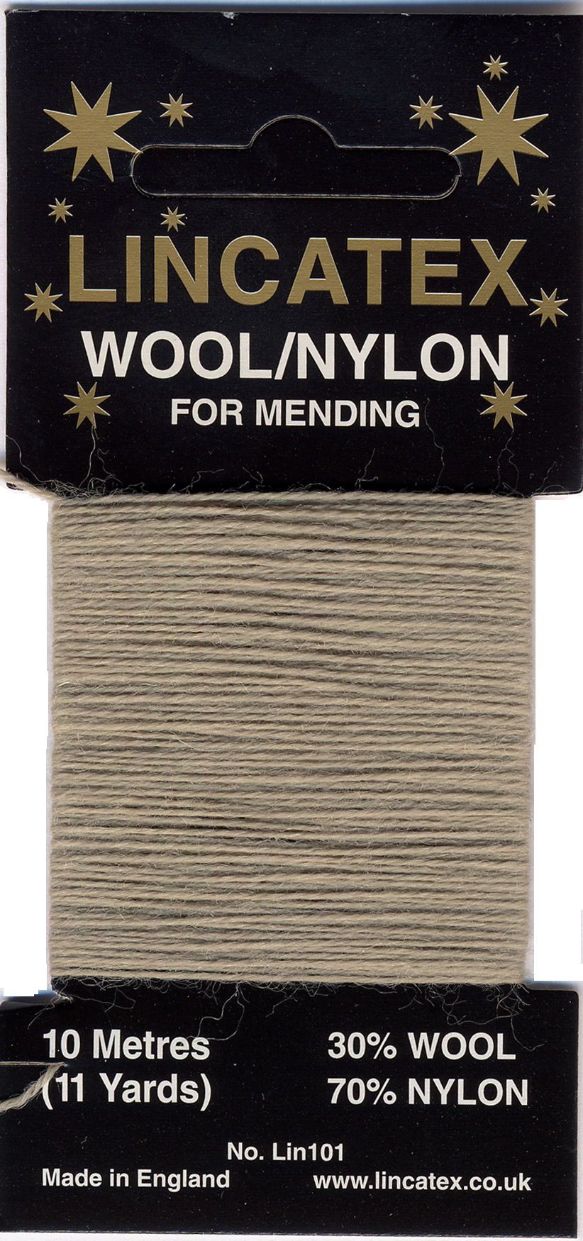 MW-O - GOLDRUSH MENDING WOOL OATMEAL  (10m)