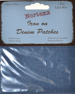 NDP-2 - NORTEXX CARDED DEMIN PATCH (PAIR) LIGHT