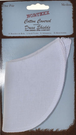 NDS-3 - 4389/3 N.TEXX MED CTN COVERED DRESS SHIELD (PAIR)