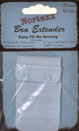 NE-38 - NORTEXX BRA EXTENDER 38 mm WHITE