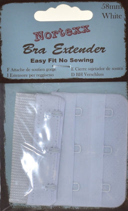 NE-58 - NORTEXX BRA EXTENDER 58 mm WHITE