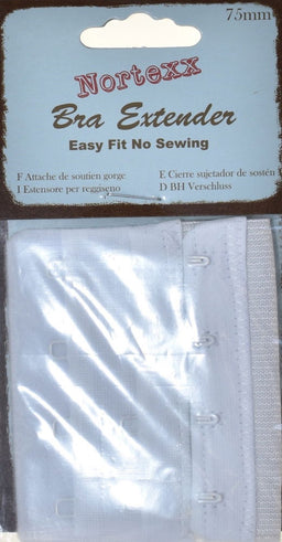 NE-75 - NORTEXX BRA EXTENDER 75 mm WHITE