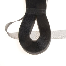 NHS-30X - 30mm BLACK  NYLON HORSEHAIR WRAP X 50m