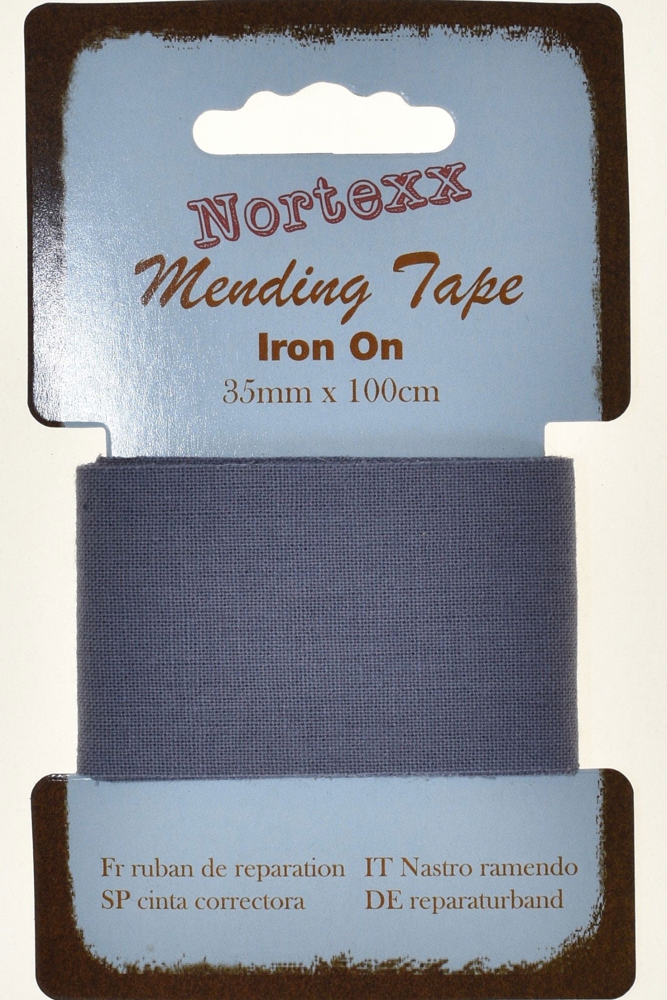 NMT-10 - REPAIR TAPE CTN I/O 35mm  x  1m MID GREY