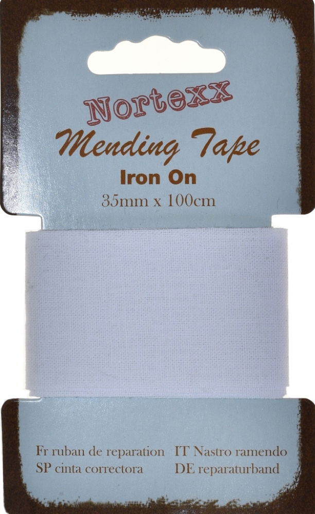 NMT-1 - REPAIR TAPE CTN I/O 35mm  x  1m WHITE