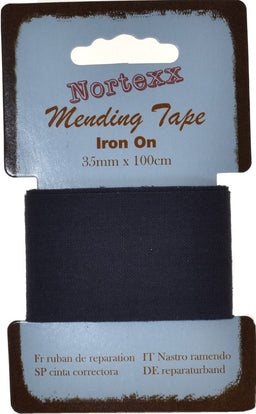 NMT-7 - REPAIR TAPE CTN I/O 35mm  x  1m DK GREY