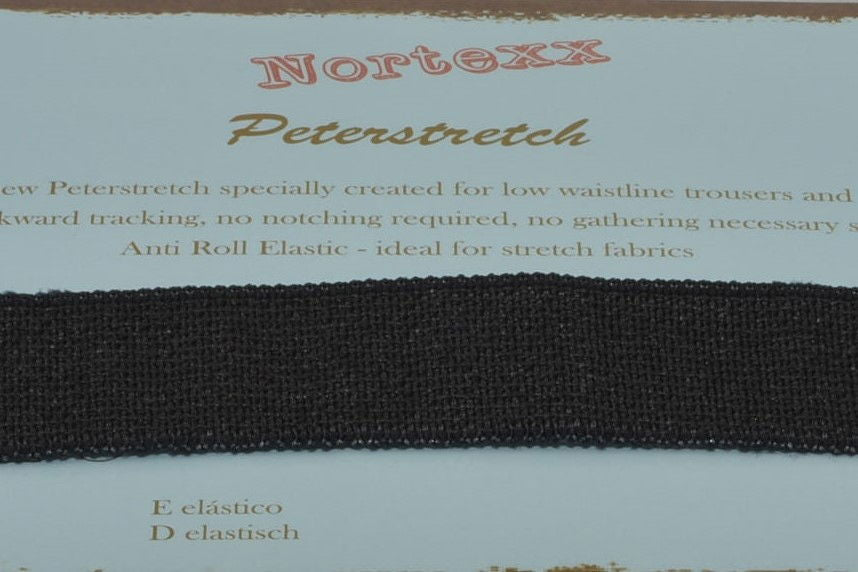 NNS-4 - NORTEXX PETERSTRETCH 20m x 32mm BLACK