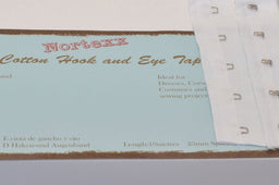 NNT-1 - NORTEXX HOOK & EYE TAPE 25mm WHITE X 10m