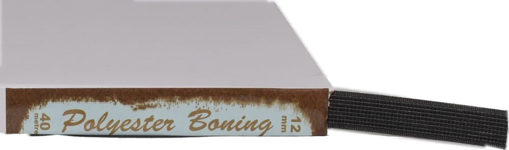 NPB-12X - NORTEXX POLY BONING 40m x 12 mm BLACK