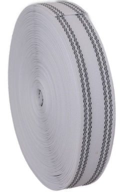 NPS-1 - NORTEXX STRAIGHT PETERSHAM 25m x 25 mm WHITE